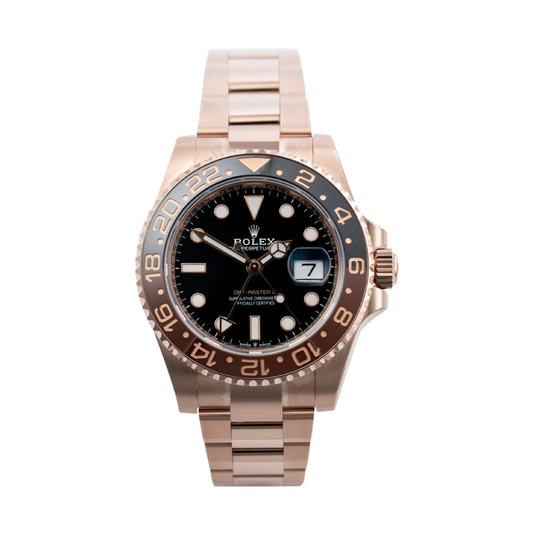 ROLEX GMT-MASTER II 40MM BLACK DIAL 126715CHNR 2019 “WORN