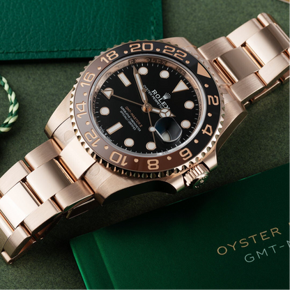ROLEX GMT-MASTER II 40MM BLACK DIAL 126715CHNR 2019 “WORN